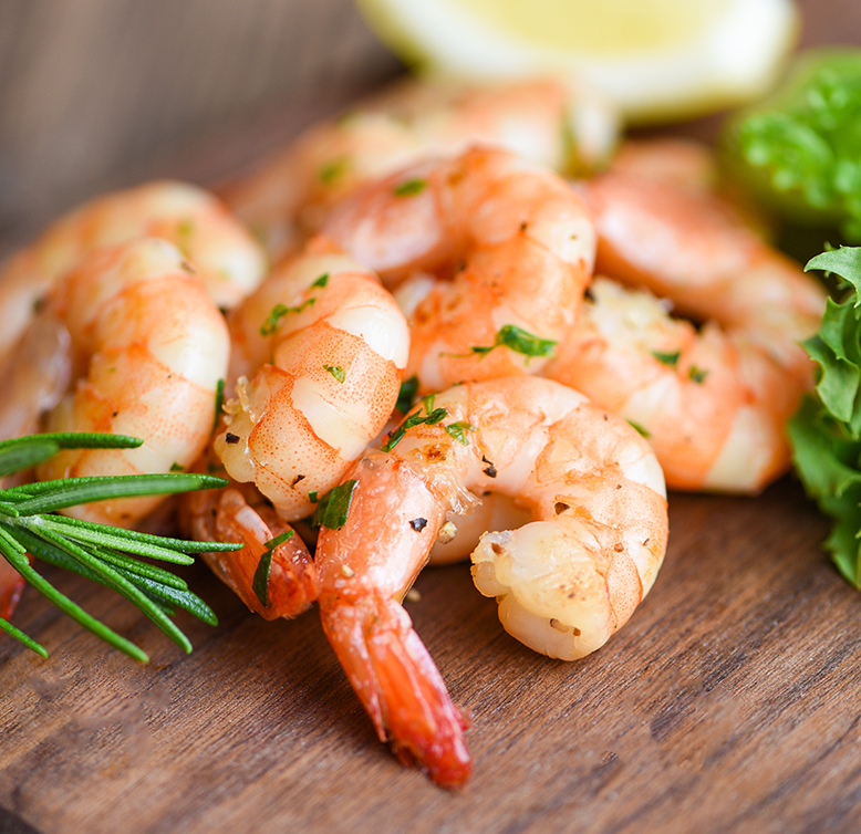 marinated shrimp image